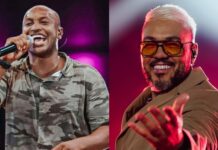 Com ingressos quase esgotados, Thiaguinho e Belo se apresentam em BH na próxima semana