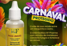 HF Pharma alerta para cuidados no Carnaval e reforça uso de antimicótico com extrato de melaleuca para proteção das unhas
