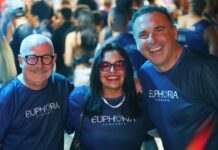Gottino, Fabíola Reipert e Lombardi prestigiam a segunda noite de Carnaval no Camarote Euphoria em São Paulo