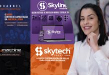 Michelle Menhem confirma presença na Brazil Mobile com stand das empresas Skytech, Skymachine, Tech Channel e lançamento da Skyline